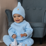 Костюм детский вязаный "Тигренок"